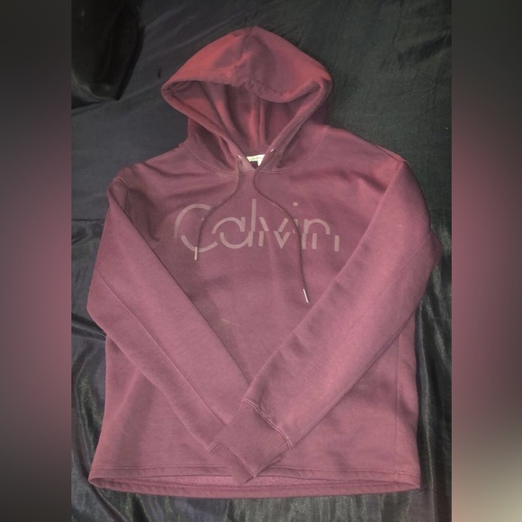 🛍️NWOT‼️ | Womens Size XS (SNUG fit) | Authentic Calvin Klein Brand Name Hoodie - Picture 1 of 2
